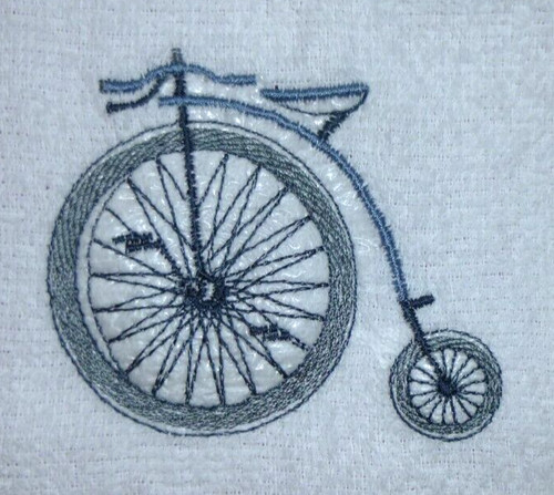 Penny farthing bike - penny,