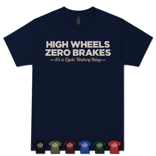 High wheels zero brakes - wheels,, cycle