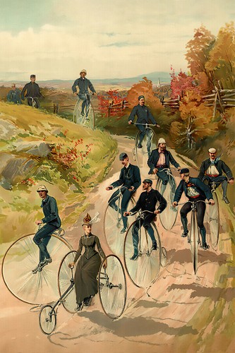 360889 bike penny farthing - 360889,