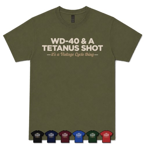 A tetanus shot - shot, vintage