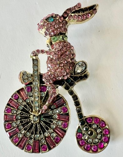 Large whimsical pin rhinestone - large,
