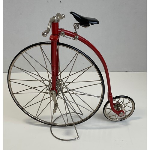 Red miniature penny - red, farthing